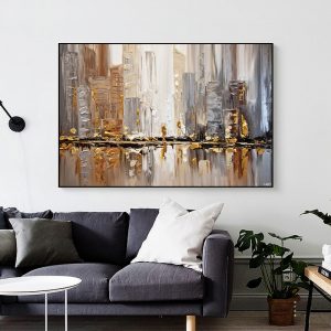 Abstract Wall Art Decorative Oil Painting Printed on Canvas Modern Posters and Prints Cuadros Pictures for Living Room Decor