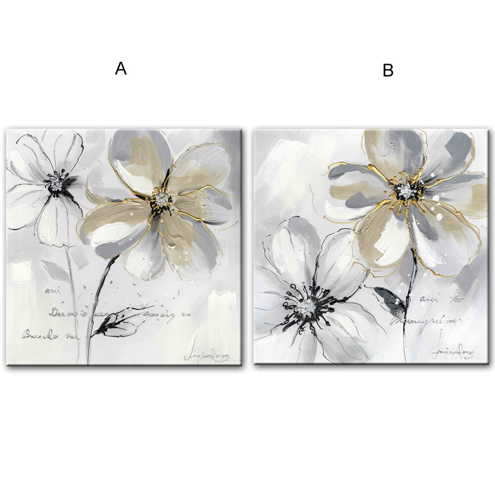 Abstract-White-Flowers-with-Golden-Heart-Canvas-Wall-Art-Paintings-Posters-And-Prints-Large-Flowers-Home-2.jpg