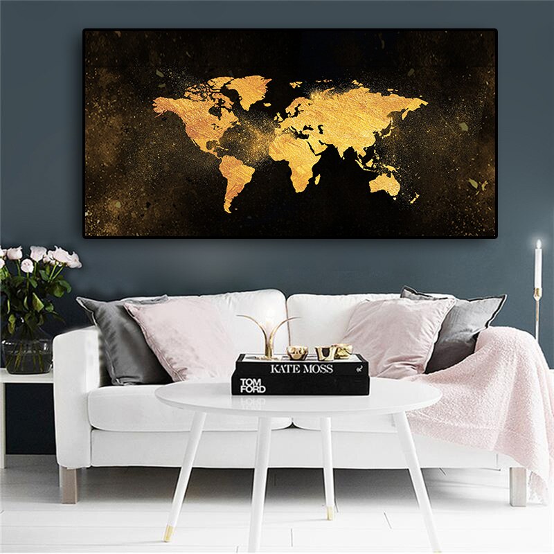 Abstract-black-gold-world-map-canvas-painting-poster-and-printed-Nordic-Fresco-picture-room-decoration-1.jpg