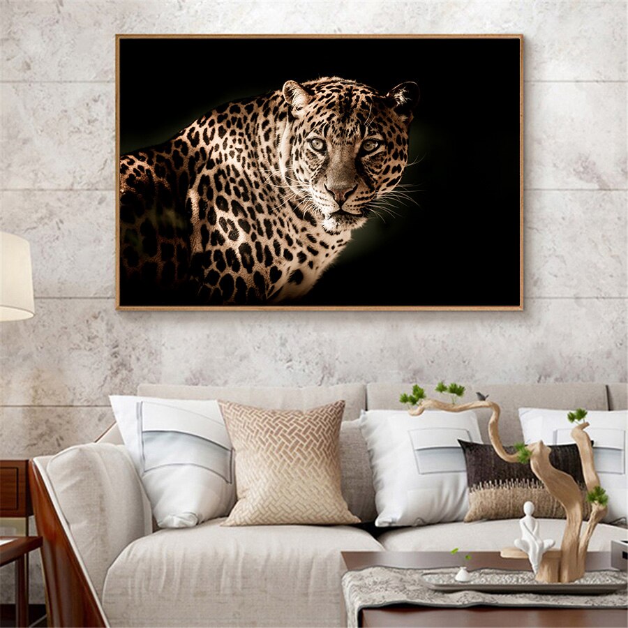 Poster Leopard Art Print / Canvas Print Wall Art Home Decor