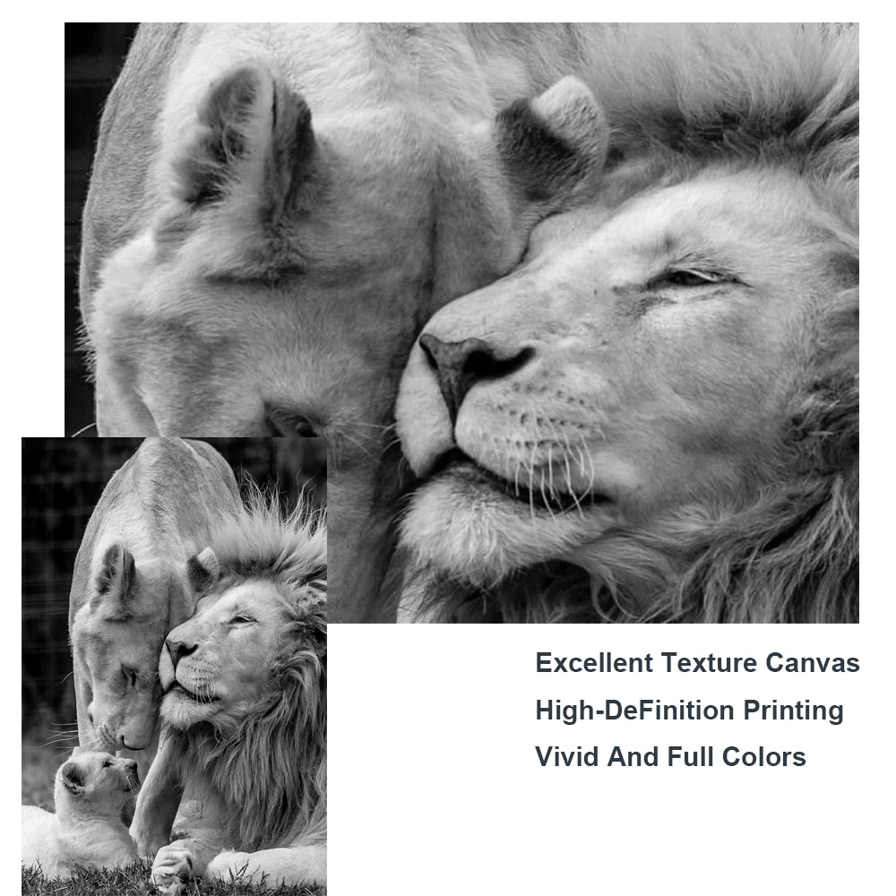 African-Lions-Family-Black-And-White-Canvas-Art-Posters-And-Prints-Animals-Canvas-Paintings-On-the-3.jpg