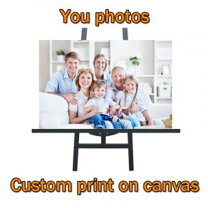 Artcozy Waterproof Painting Spray Pringting Custom Print On Canvas Paintings Wall Art Poster Pictures For living Room Home Decor