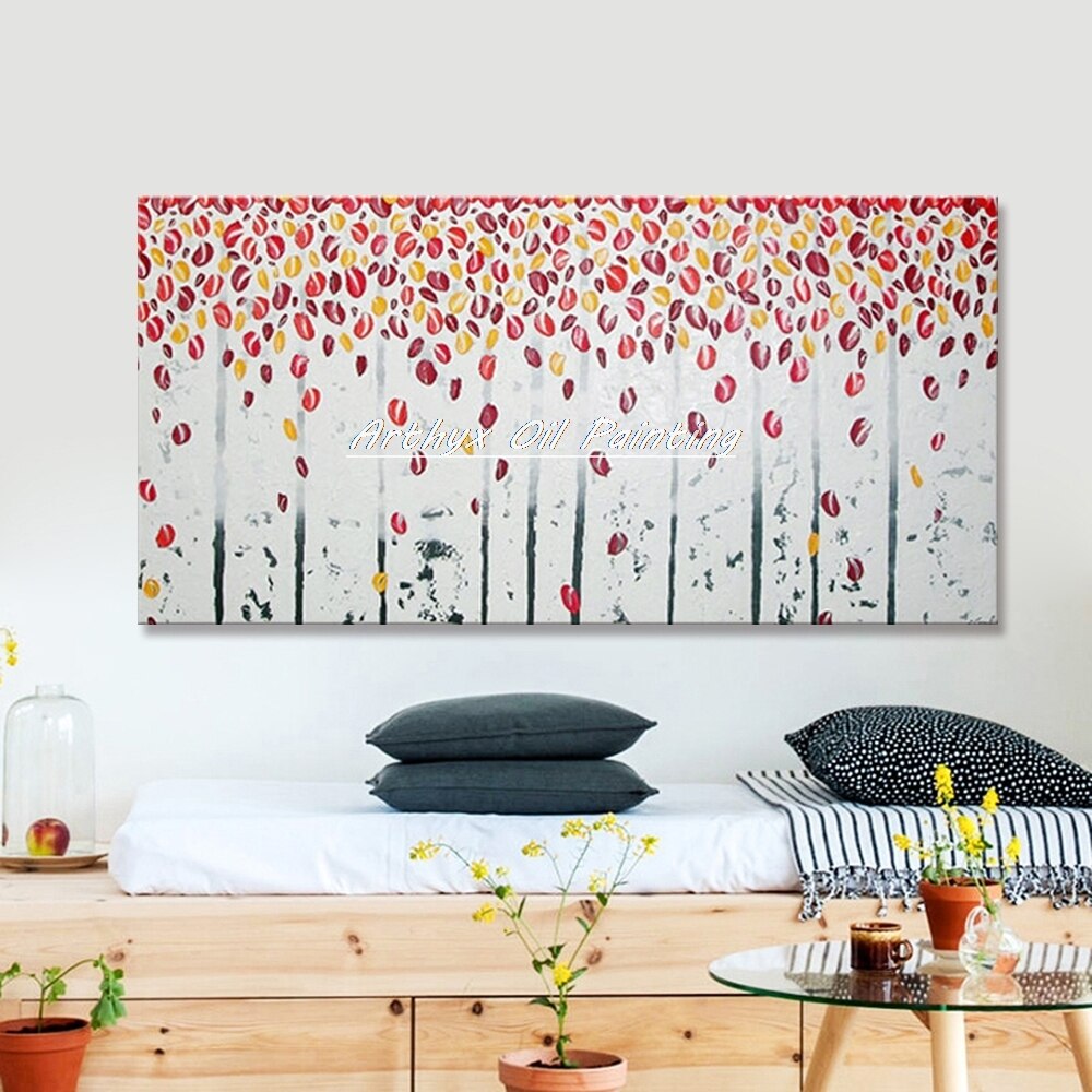 Arthyx-Paintings-Modern-Wall-Art-Home-Decoration-Red-Trees-Romantic-Leaf-Rain-Large-Living-Room-Hand-1.jpg
