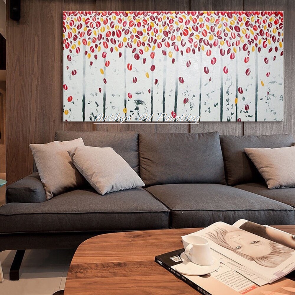 Arthyx-Paintings-Modern-Wall-Art-Home-Decoration-Red-Trees-Romantic-Leaf-Rain-Large-Living-Room-Hand-3.jpg