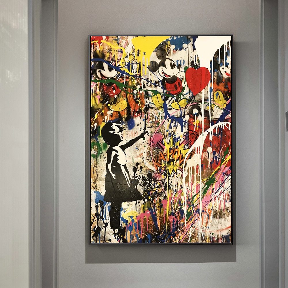 Banksy-Graffiti-Art-Abstract-Canvas-Painting-Posters-and-Prints-Life-Is-Short-Chill-The-Duck-Out-11.jpg