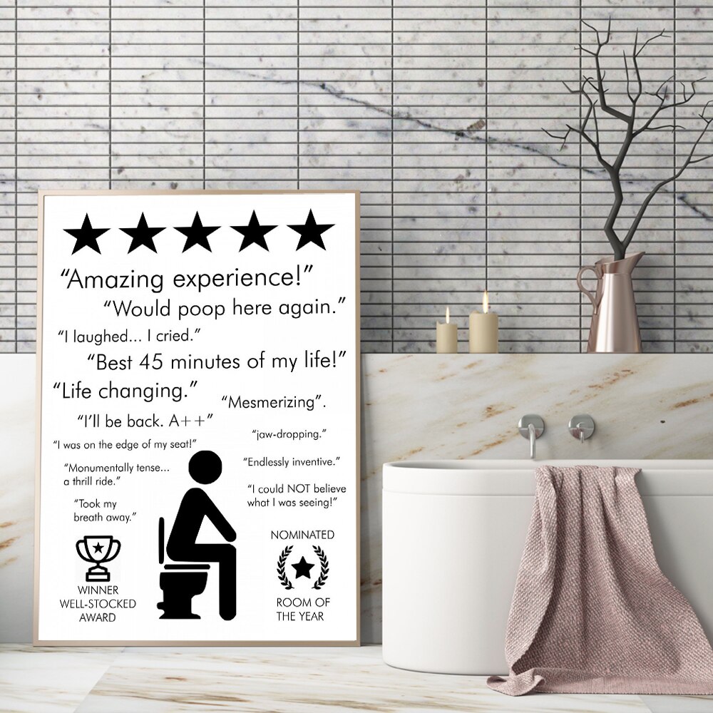 Bathroom-Quote-Sign-Print-Black-White-Poster-Amazing-Experience-Would-Poop-Here-Again-Toilet-Art-Canvas.jpg