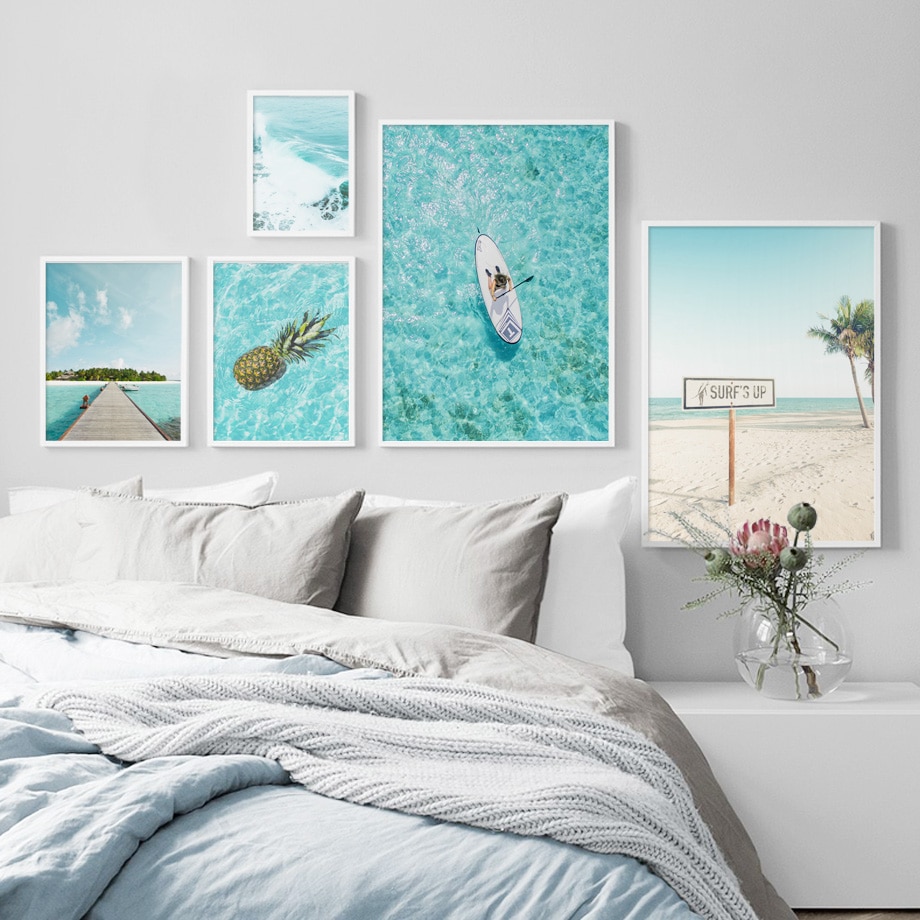 Beach-Surf-Sea-Car-Coconut-Tree-Landscape-Nordic-Posters-And-Prints-Wall-Art-Canvas-Painting-Wall-2.jpg