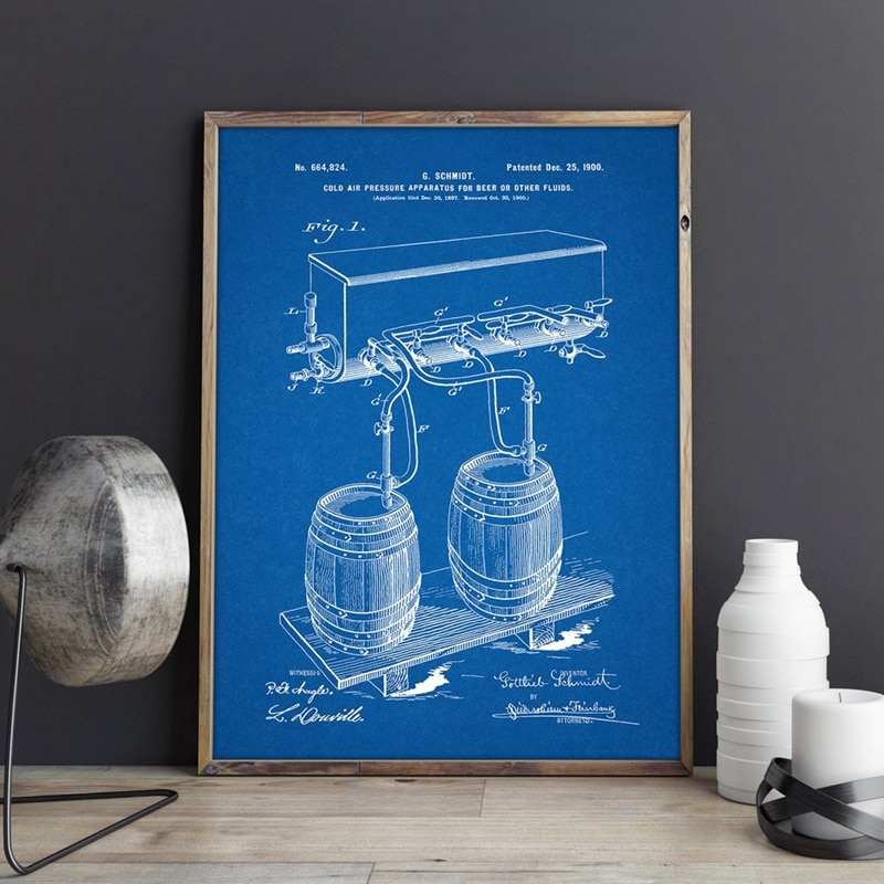 Beer-Keg-Cold-Air-Pressure-Tap-Patent-Prints-Wall-Art-Posters-Room-Decor-Vintage-Blueprint-Canvas-1.jpg