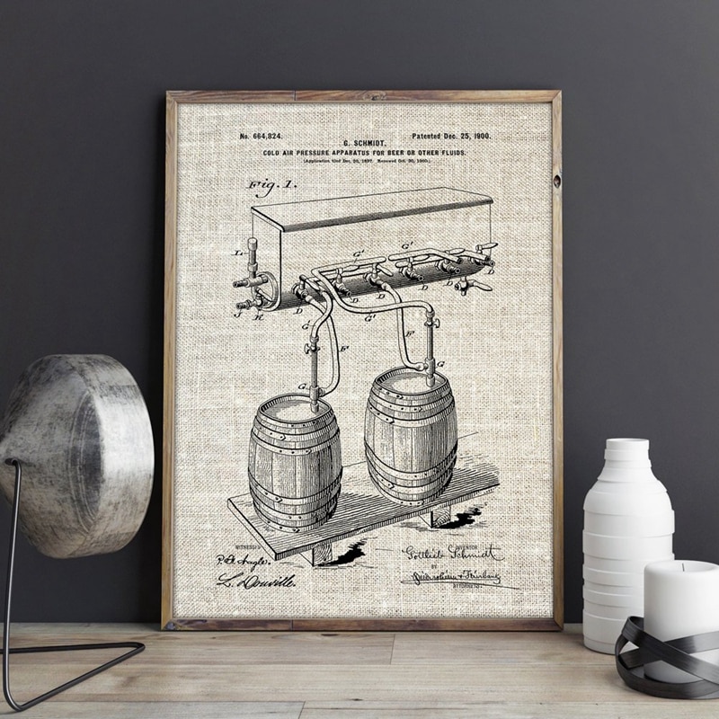 Beer-Keg-Cold-Air-Pressure-Tap-Patent-Prints-Wall-Art-Posters-Room-Decor-Vintage-Blueprint-Canvas-3.jpg