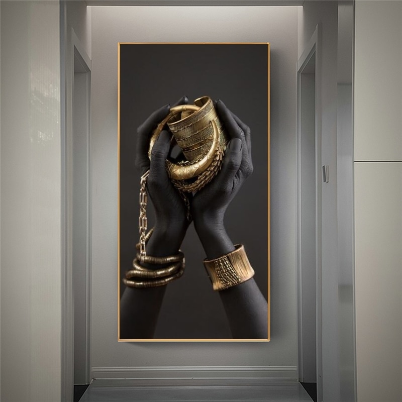 Black-Hand-With-Golden-Jewelry-Canvas-Paintings-On-The-Wall-Posters-And-Prints-African-Art-Modern-1.jpg