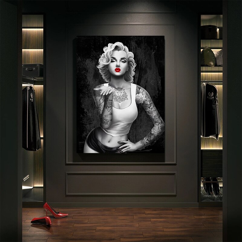 Black-White-Marilyn-Monroe-Art-Canvas-Painting-Portrait-Poster-and-Prints-Hip-Hop-Tattoos-Girl-Wall-1.jpg