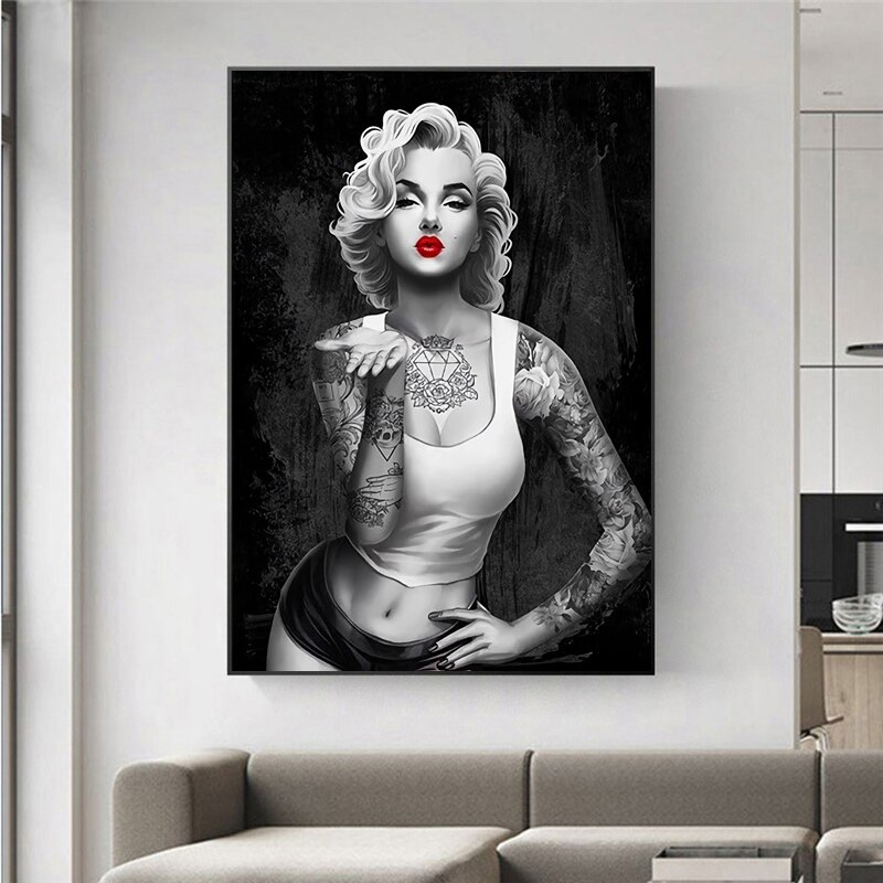 Black-White-Marilyn-Monroe-Art-Canvas-Painting-Portrait-Poster-and-Prints-Hip-Hop-Tattoos-Girl-Wall-2.jpg