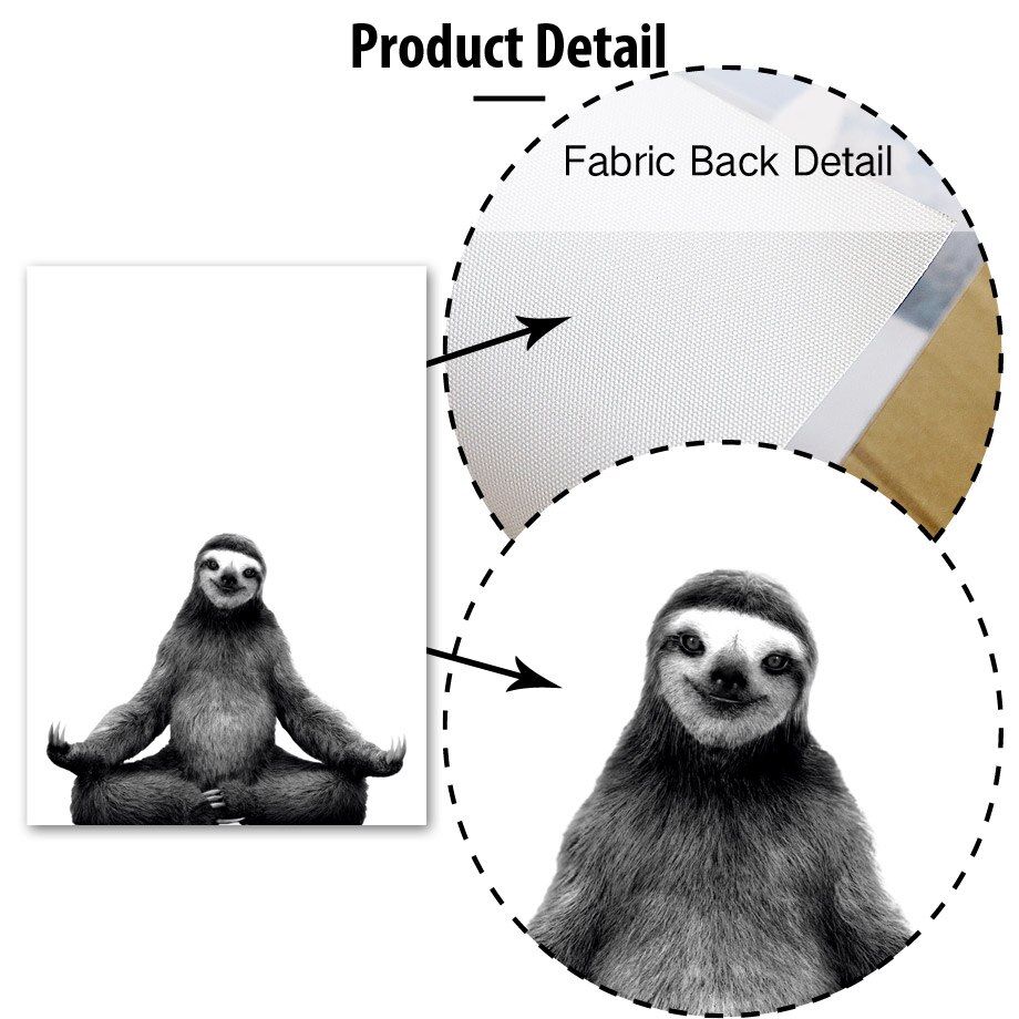 Black-White-Polar-Bear-Monkey-Sloth-Fox-Animals-Nordic-Posters-And-Prints-Wall-Art-Canvas-Painting-3.jpg