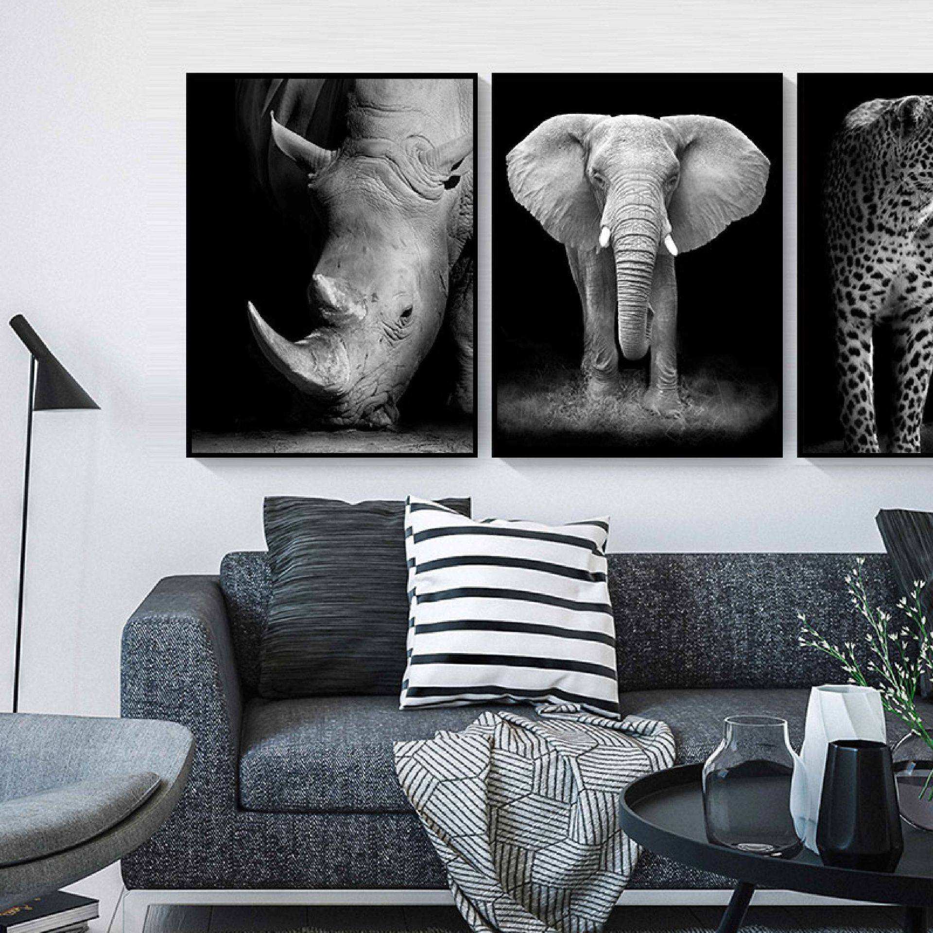 Black-and-White-Canvas-Painting-Animal-Wall-Art-Lion-Elephant-Deer-Zebra-Poster-Wall-Picture-Decorative-2.jpg
