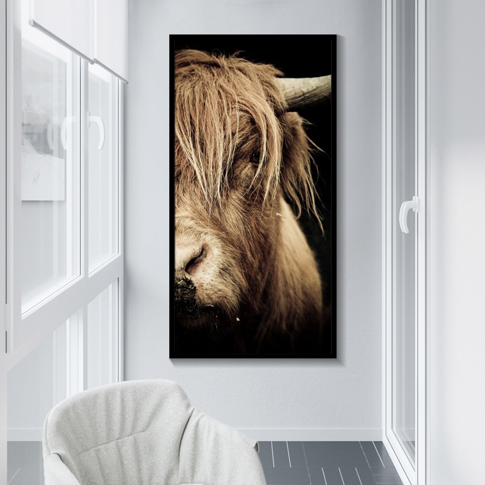 Black-and-White-Highland-Cow-Canvas-Painting-Minimalism-Animals-Prints-and-Posters-Wall-Art-Pictures-for-5.jpg