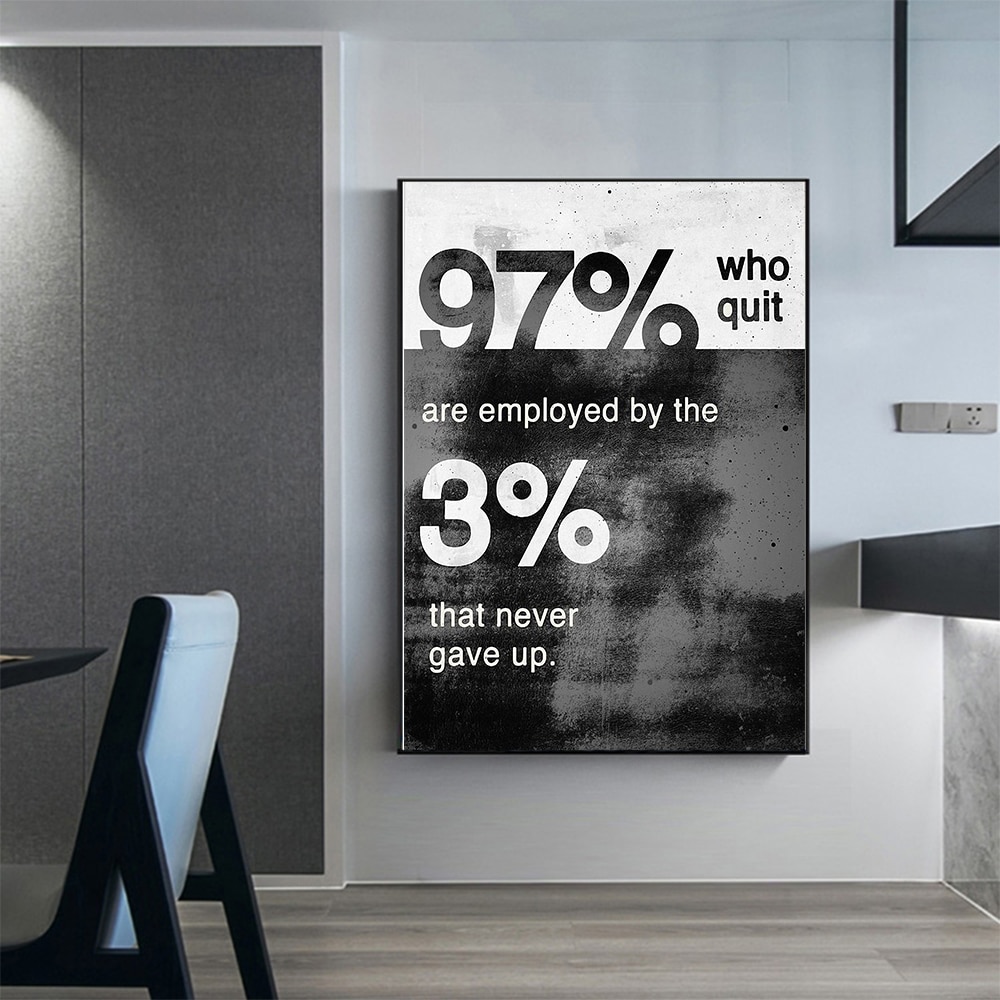 Black-and-White-Motivational-Quate-Canvas-Painting-Never-Gave-Up-Cuadros-Wall-Art-Pictures-for-Living.jpg