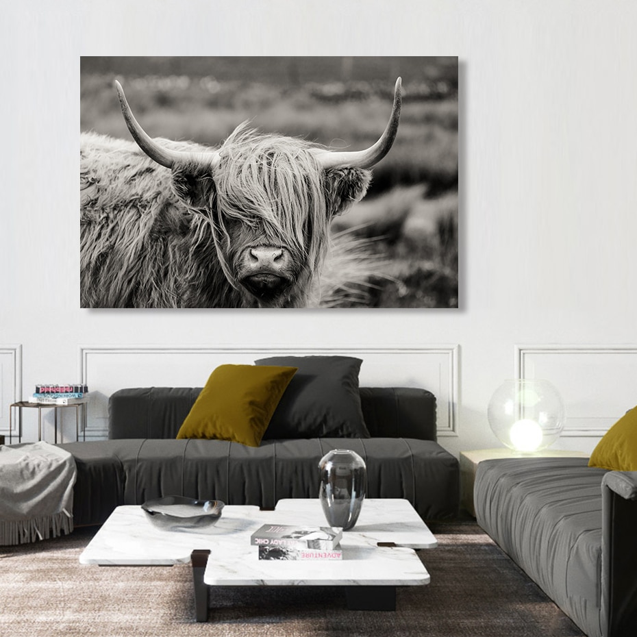 Black-and-White-Scottish-Highland-Yak-Canvas-Painting-Animals-Posters-and-Prints-Nordic-Wall-Art-Pictures-2.jpg