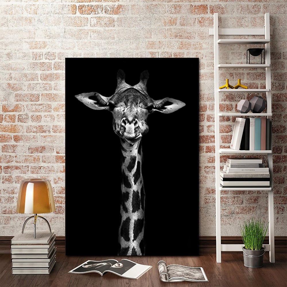 Black-and-White-Simple-Animal-Giraffe-Elephant-Rhinoceros-Canvas-Painting-Family-Decorational-Picture-Frameless-wall-art.jpg