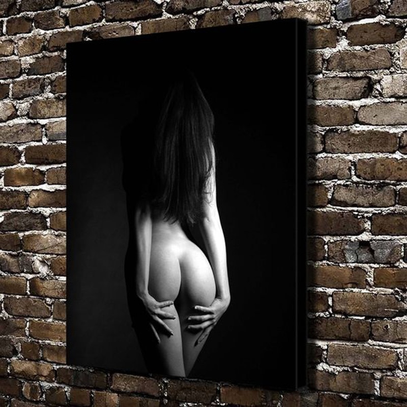 Black-and-white-sexy-nude-female-poster-living-room-bedroom-canvas-painting-decorative-painting-4.jpg