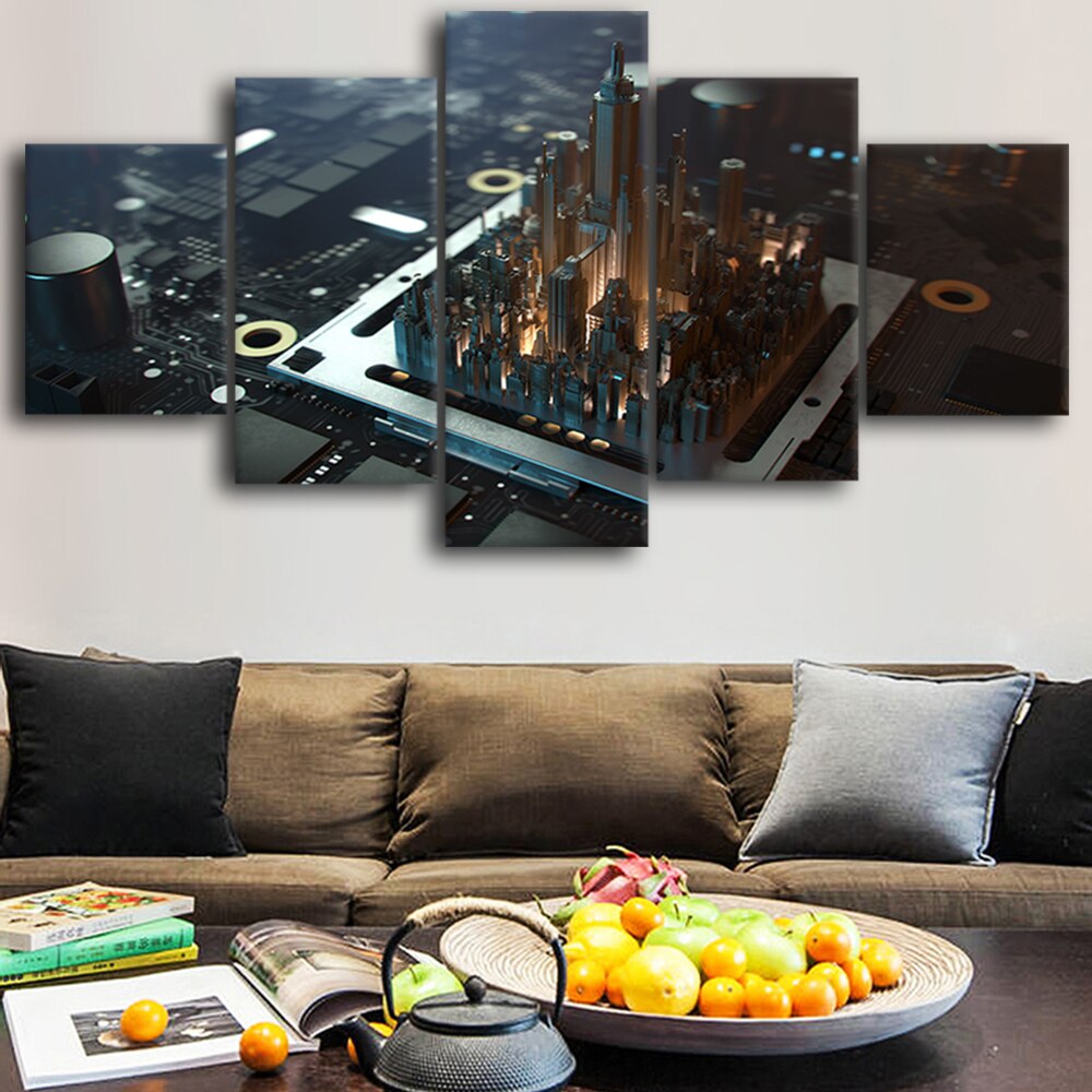 Canvas-HD-Prints-Pictures-Framework-5-Pieces-Sci-Fi-CPU-City-Paintings-Home-Wall-Art-Decor-1.jpg