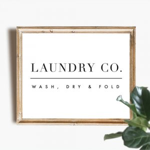 Canvas HD Prints Pictures Wall Art Laundry Wall Art Decor Laundry Sign Painting Home Decor Modular Modern Poster For Living Room