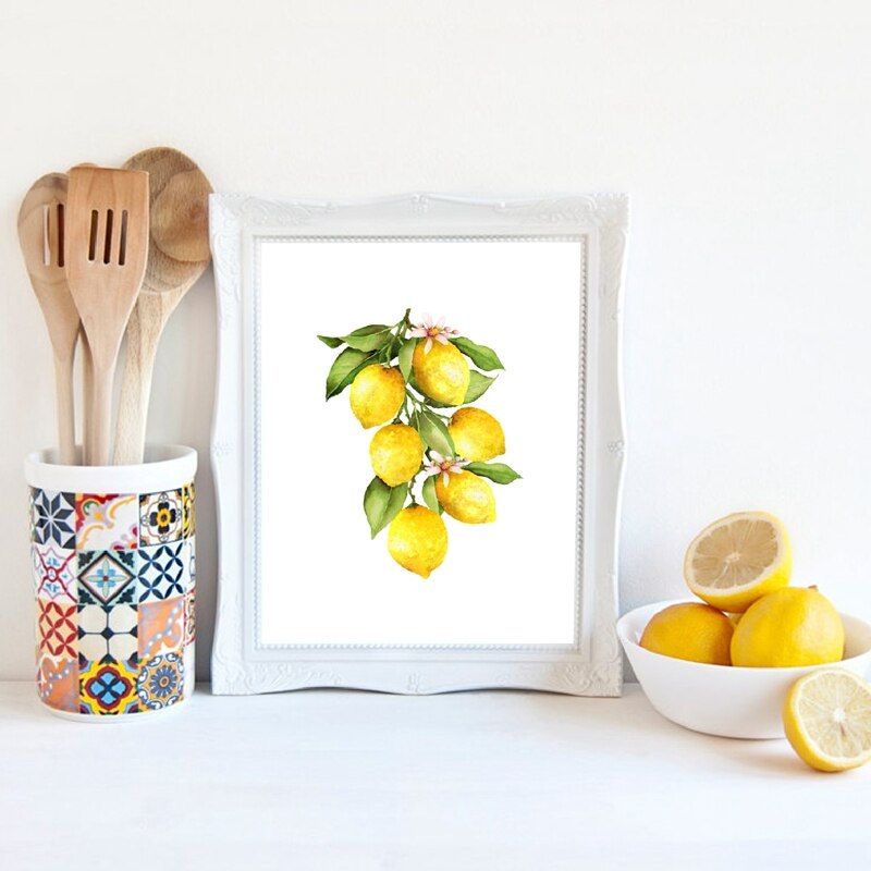 Canvas-Painting-Lemon-Prints-Kitchen-Wall-Art-Decor-Lemon-on-the-Branch-Fruit-Pictures-Home-Room.jpg