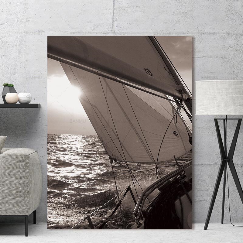 Canvas-Painting-Prints-Sailboat-Sea-Nordic-Abstract-Sun-Landscape-Wall-Pictures-Art-Decoration-Pictures-Scandinavian-No-2.jpg