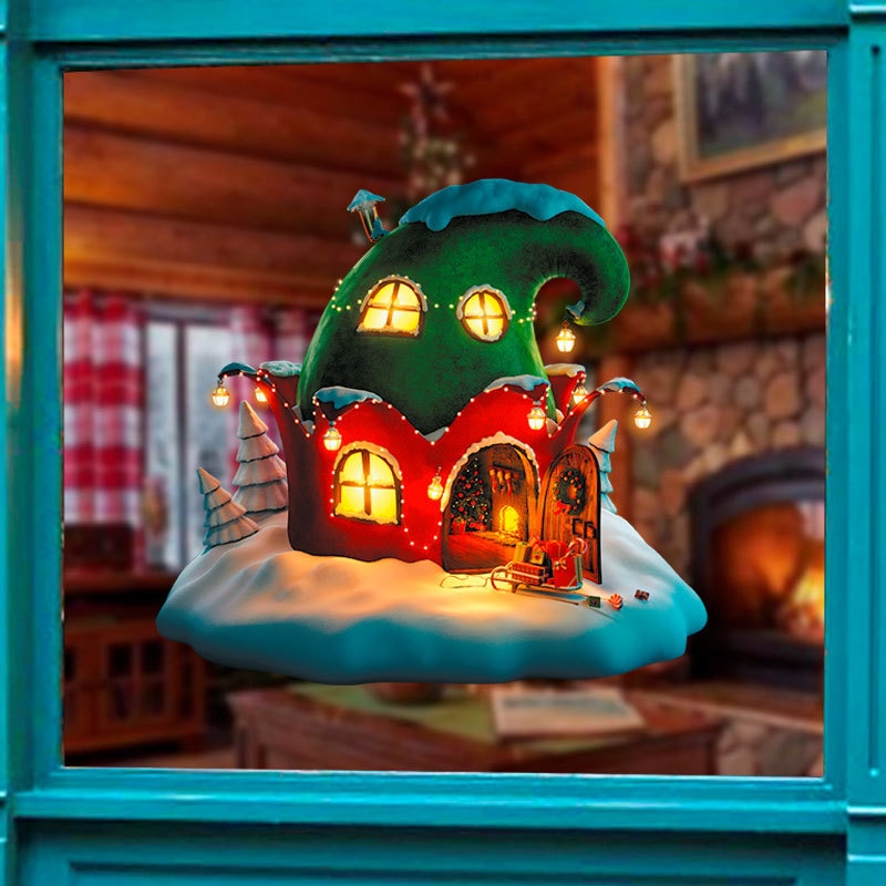 Cartoon-Fairy-Hat-Christmas-Decoration-Lovely-House-Window-Sticker-Art-PVC-Vinyl-Wall-Decals-Fashion-New-4.jpg