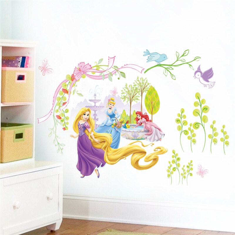 Cartoon-Rapunzel-Ariel-Cinderalle-Princess-Wall-Stickers-For-Girls-Room-Home-Decoration-Pvc-Poster-Kids-Wall-4.jpg