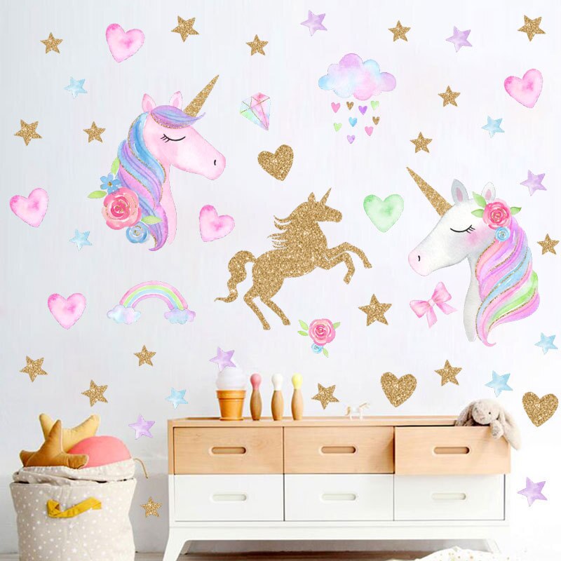 Cartoon-Unicorn-Horse-Star-Heart-Shape-Pattern-Wall-Stickers-For-Kids-Room-Home-Decoration-Diy-Animal-1.jpg