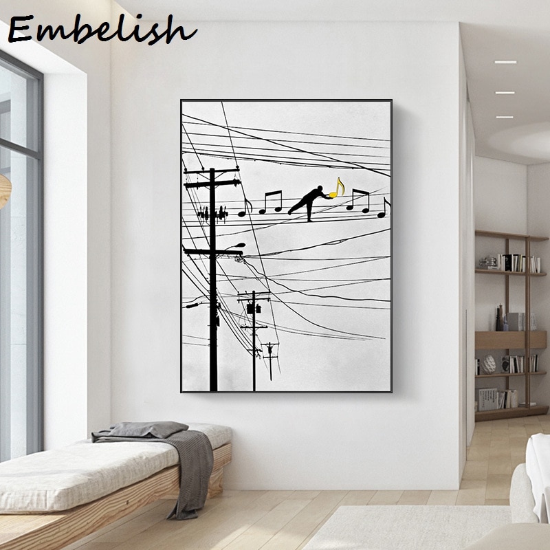 City-Scenery-Yellow-Light-musical-note-Cable-Picture-Home-Decor-Print-Poster-Nordic-Canvas-Living-Room-3.jpg