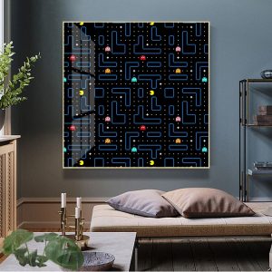 Classic Arcade Game Pac-Man Wall Art Canvas Painting Nordic Posters and Prints Wall Pictures for Living Room Home Decor