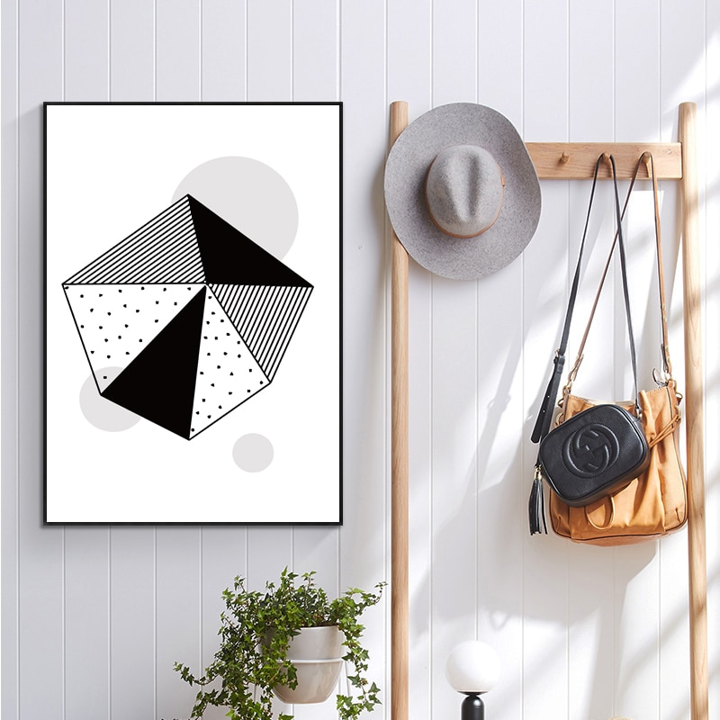 Colorful-sandy-dog-black-and-white-geometric-figure-Posters-And-Prints-Wall-Art-Canvas-Painting-Picture-3.jpg