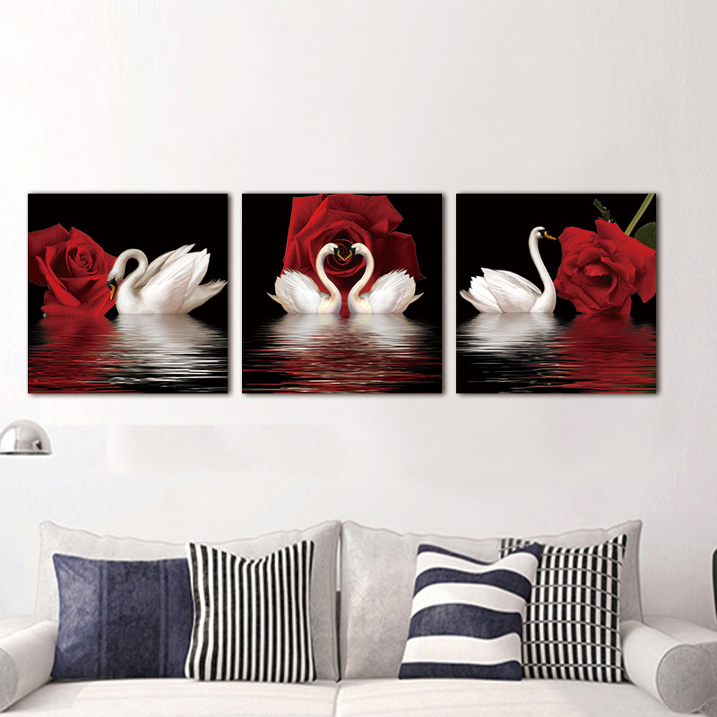 Conisi-3-Panels-Nordic-Prints-Red-Rose-White-Swan-Poster-Modern-Wall-Art-Canvas-Paintings-Home-2.jpg