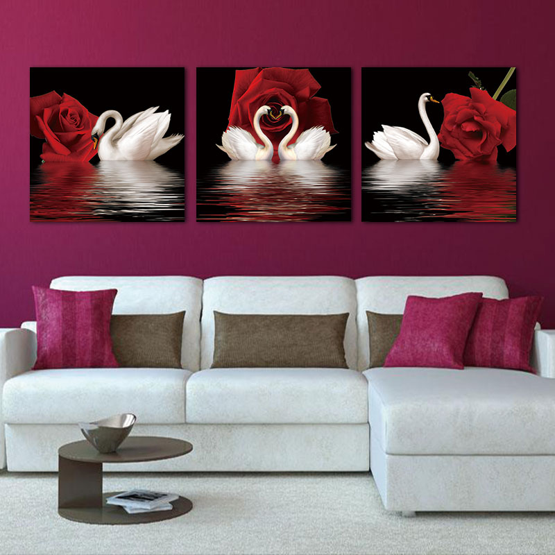 Conisi-3-Panels-Nordic-Prints-Red-Rose-White-Swan-Poster-Modern-Wall-Art-Canvas-Paintings-Home-3.jpg