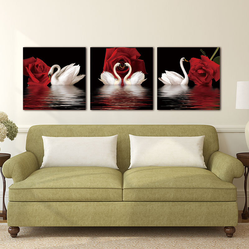 Conisi-3-Panels-Nordic-Prints-Red-Rose-White-Swan-Poster-Modern-Wall-Art-Canvas-Paintings-Home-4.jpg