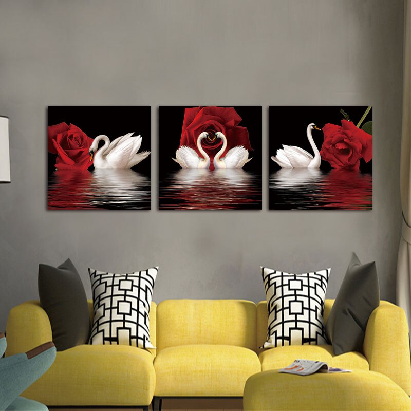 Conisi-3-Panels-Nordic-Prints-Red-Rose-White-Swan-Poster-Modern-Wall-Art-Canvas-Paintings-Home-5.jpg