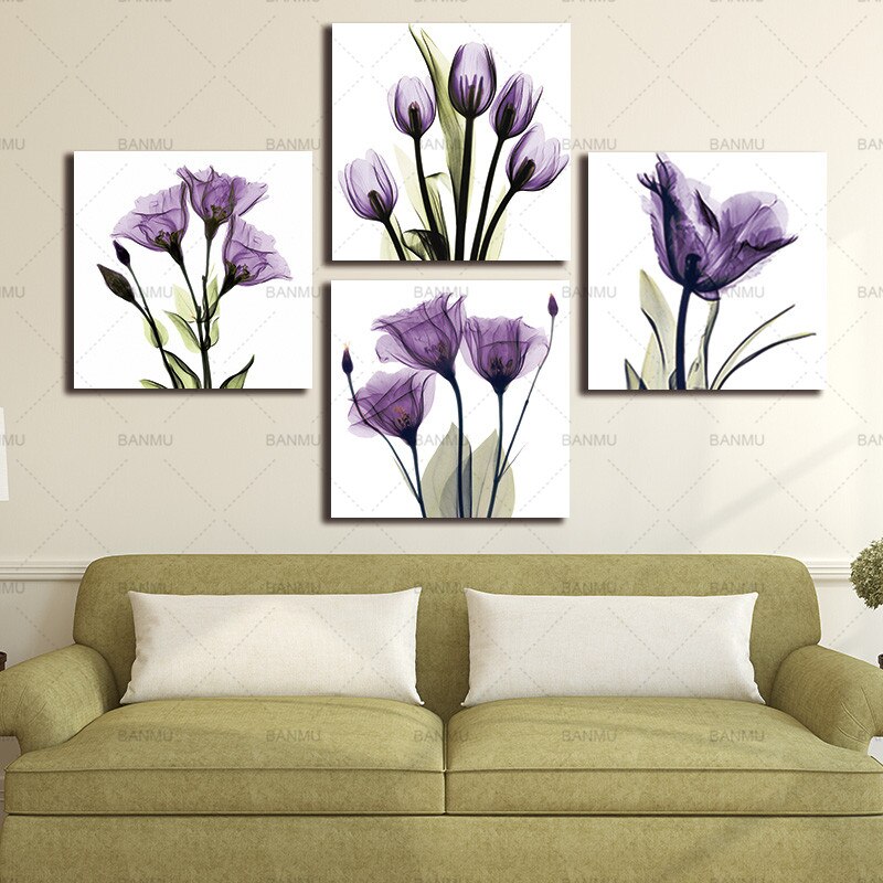 Conisi-4-Panels-Wall-Poster-Elegant-Purple-Tulips-Prints-on-Canvas-Nordic-Wall-Art-Painting-Home-5.jpg