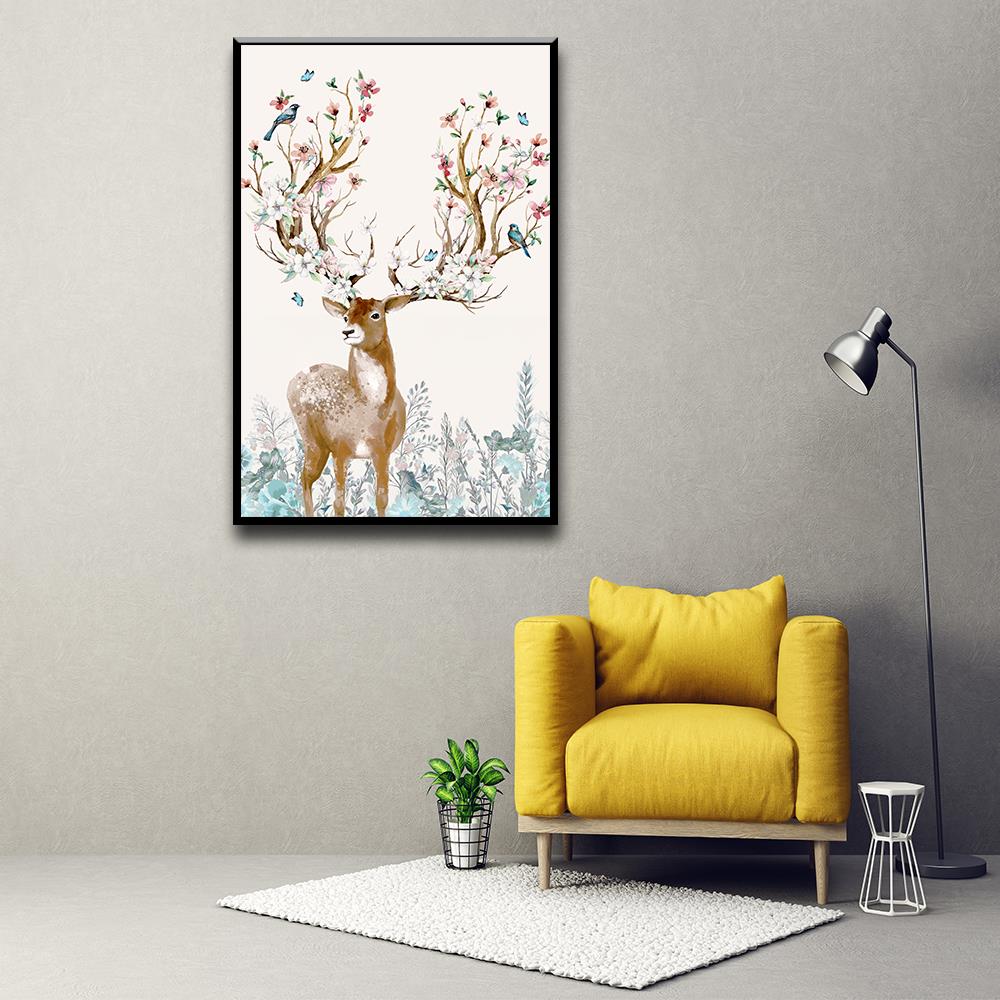 Custom-Sika-Deer-Nordic-Posters-And-Prints-Wall-Art-Canvas-Painting-Canvas-Painting-For-Living-Room-1.jpg