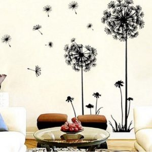 DIY Wall Sticker Removable Art Vinyl Quote Dandelion Sticker Home Room Decal For Kids Rooms Wall Art Home Decoration