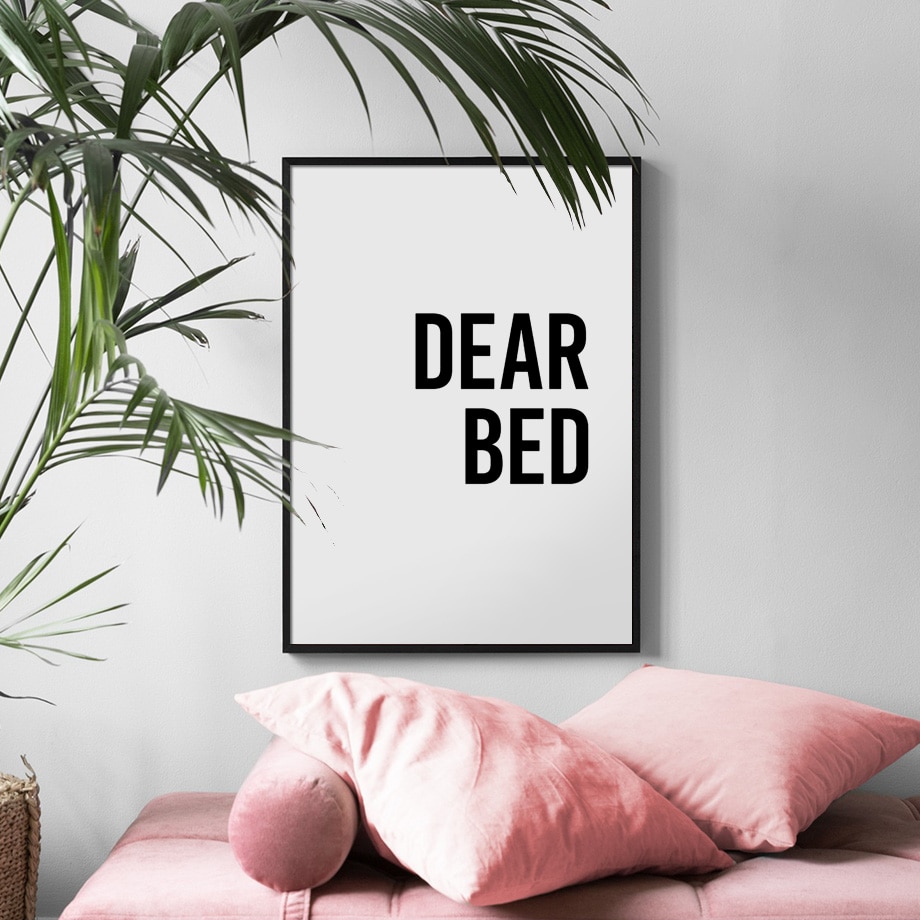 Dear-Bed-Quotes-Nordic-Style-Print-Wall-Art-Print-paper-Painting-Nordic-Posters-And-Prints-Wall-2.jpg