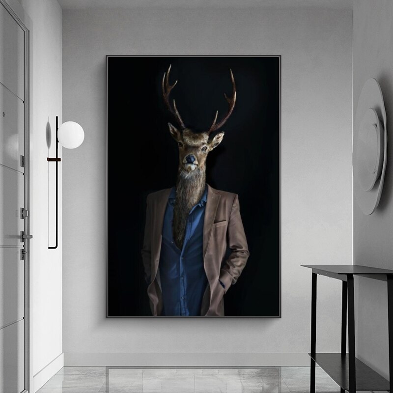 Deer-in-a-Business-Suit-Canvas-Art-Posters-And-Prints-Fashion-Ideas-Canvas-Paintings-On-the-1.jpg