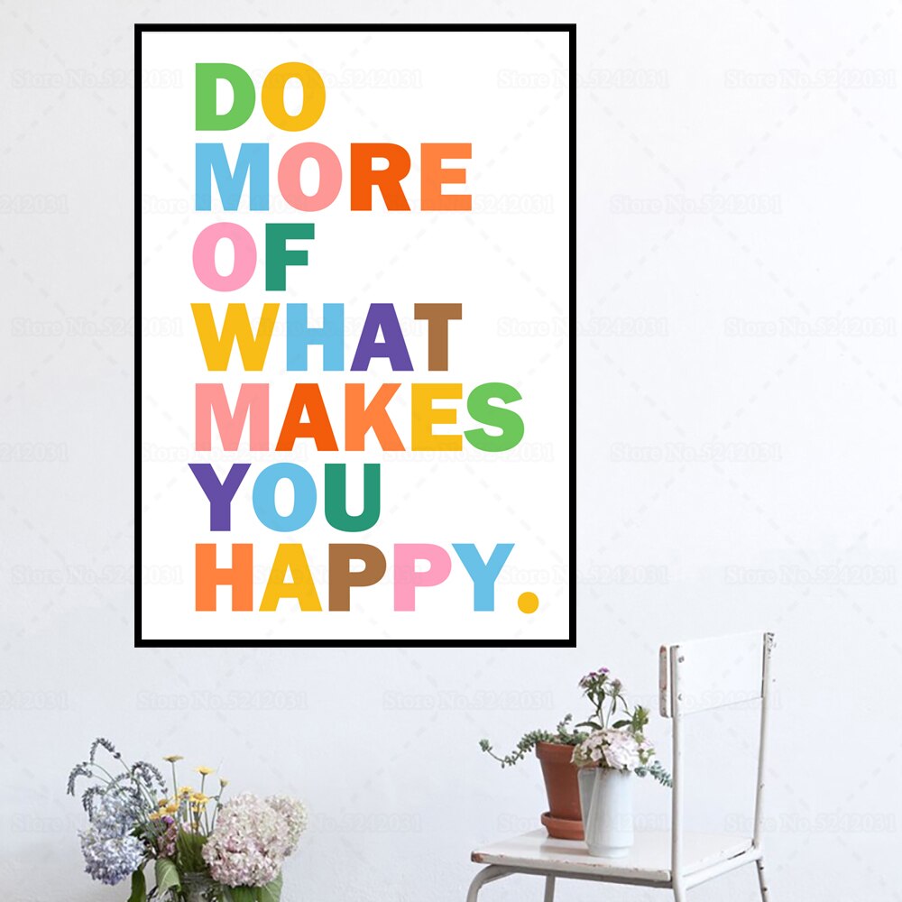 Do-More-of-What-Makes-You-Happy-Funny-Quote-Print-Canvas-Painting-Motivational-Quotes-Poster-Wall-1.jpg
