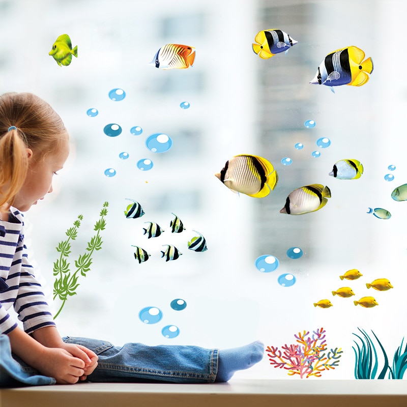 Dolphin-Fish-Aquarium-Ocean-Wall-Stickers-For-Kids-Rooms-Bathroom-Kitchen-Home-Decor-Cartoon-Animals-Decals-1.jpg