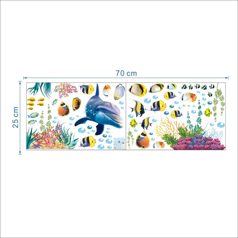 Dolphin-Fish-Aquarium-Ocean-Wall-Stickers-For-Kids-Rooms-Bathroom-Kitchen-Home-Decor-Cartoon-Animals-Decals-4.jpg