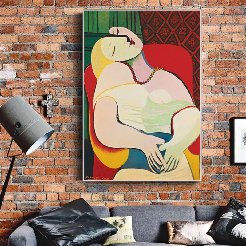 Dreaming-Woman-by-Picasso-Abstract-Canvas-Paintings-Nordic-Style-Wall-Art-Pictures-Posters-and-Prints-for.jpg