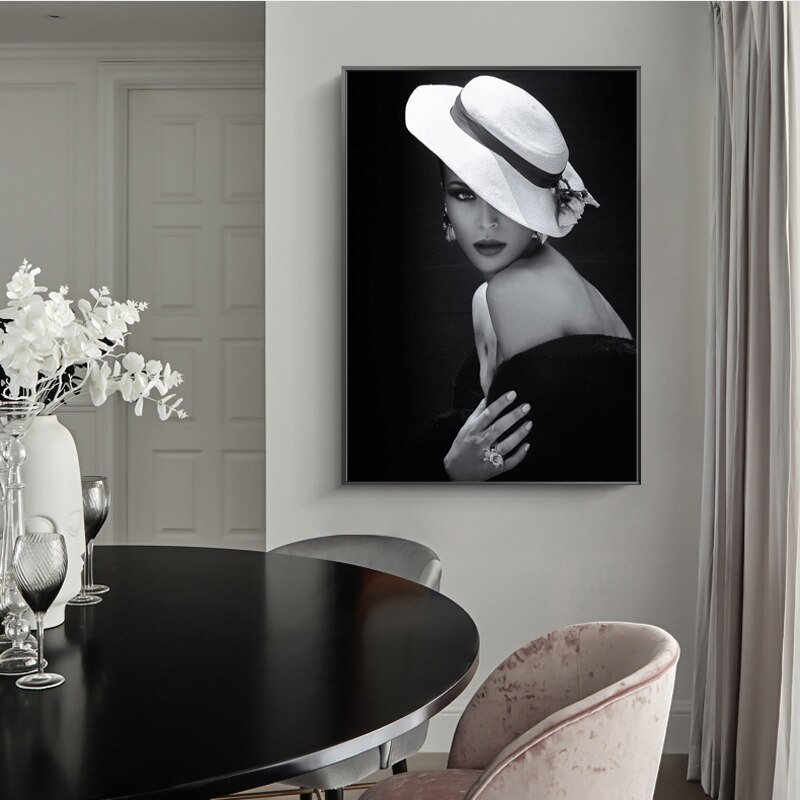 Elegant-Women-Hat-Canvas-Painting-on-The-Wall-Vintage-Posters-and-Prints-Black-White-Wall-Art-1.jpg