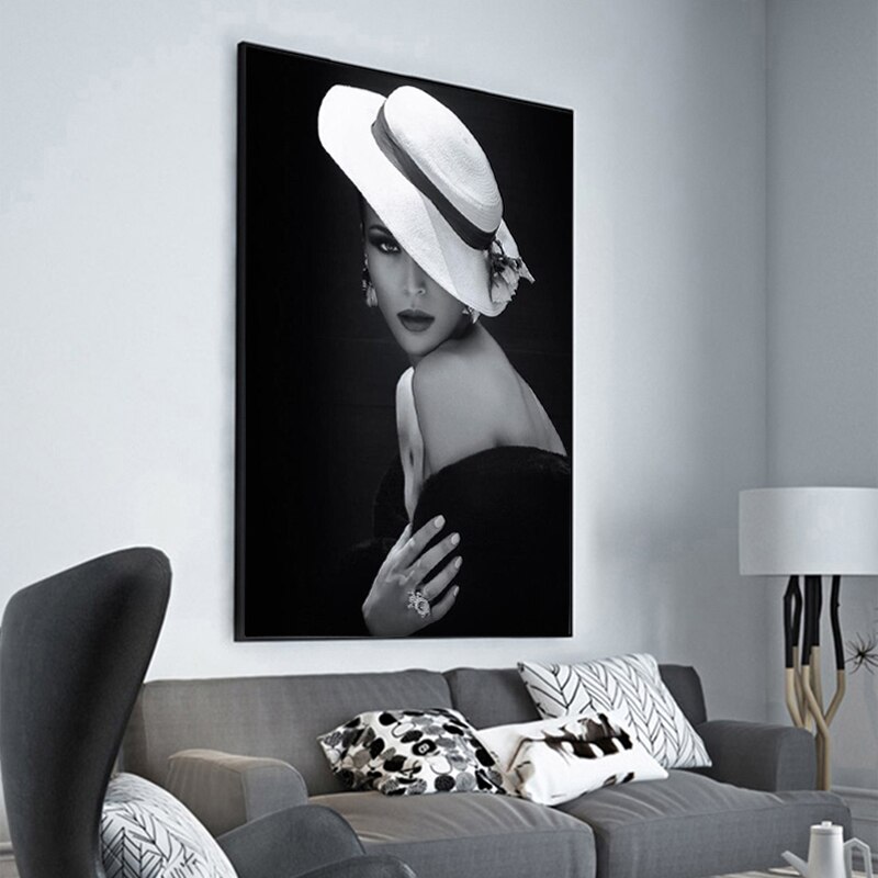 Elegant-Women-Hat-Canvas-Painting-on-The-Wall-Vintage-Posters-and-Prints-Black-White-Wall-Art-2.jpg