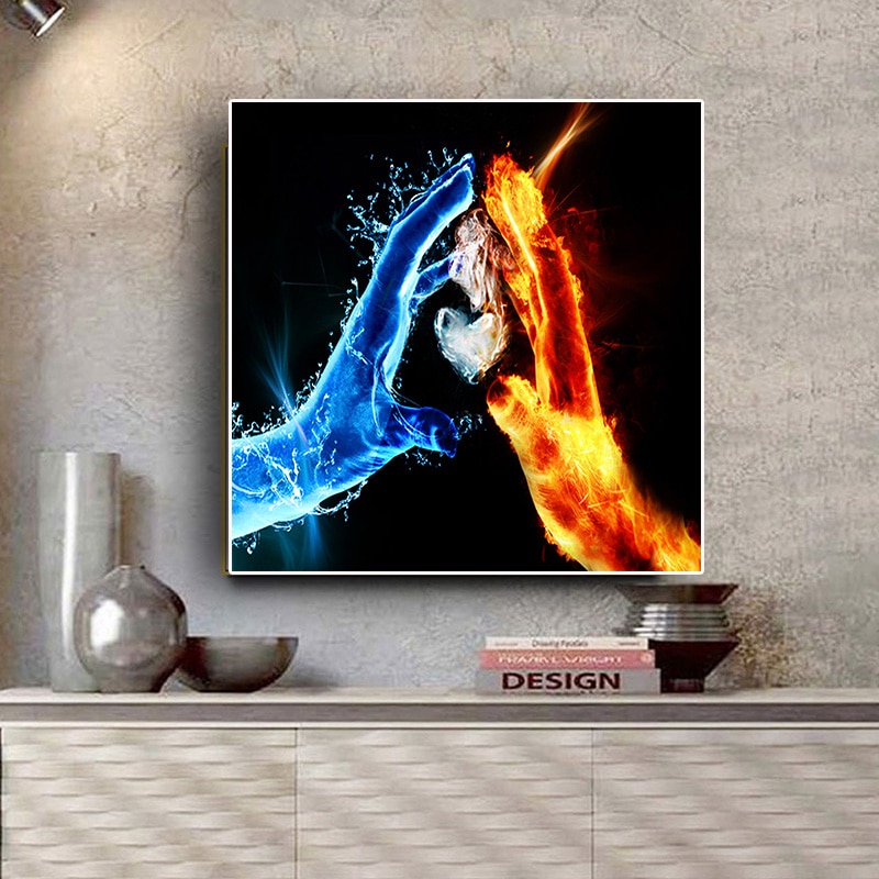 Fire-and-Water-Love-Warrior-Canvas-Art-Posters-and-Prints-Canvas-Painting-Nordic-Style-Wall-Picture-1.jpg
