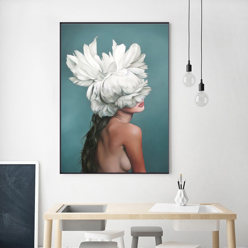 Flowers-Feathers-Woman-Abstract-Canvas-Painting-Wall-Art-Print-Poster-Picture-Decorative-Painting-Living-Room-Home-9.jpg